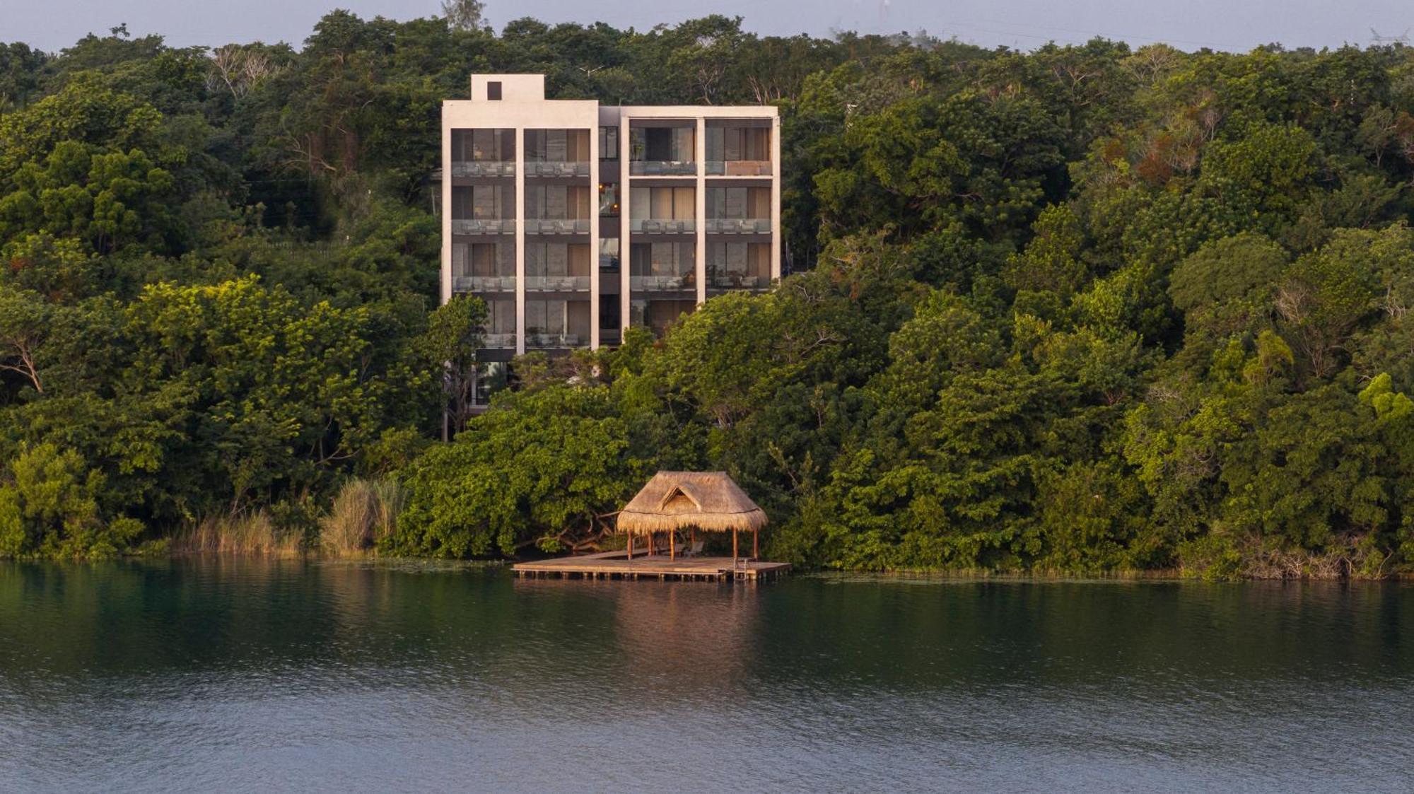 Amaranto Hotel Boutique Bacalar Eksteriør billede